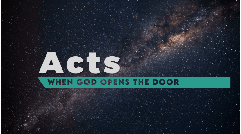 When God Opens the Door