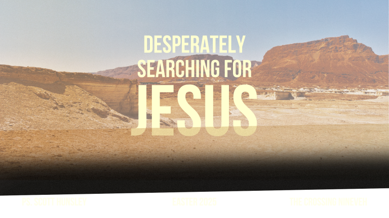 Desperately Searching for Jesus